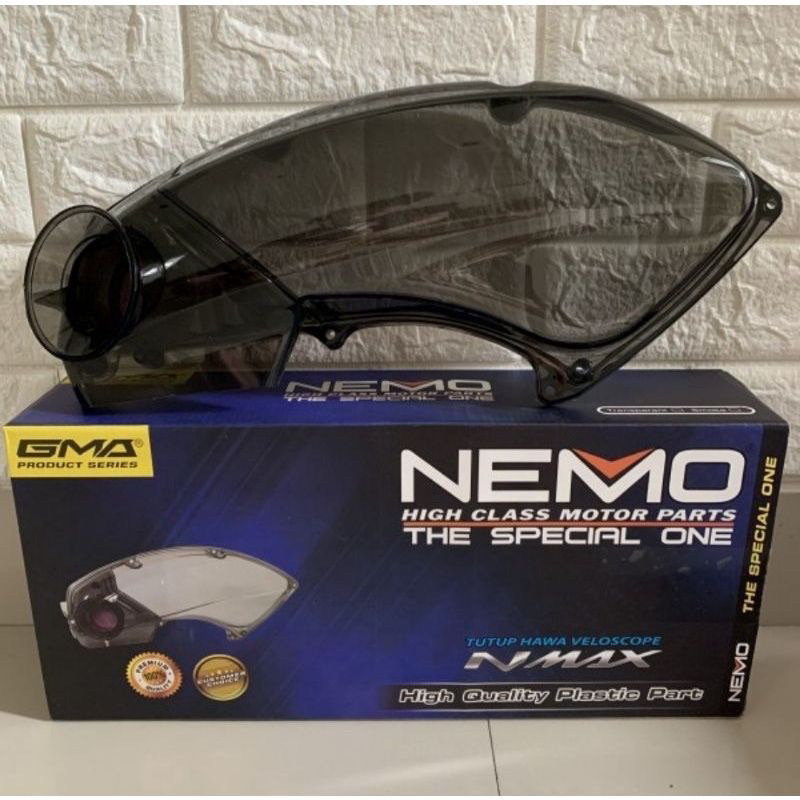 Jual COVER TUTUP HAWA NEMO VELOSCOPE SMOKE NMAX Old 2015-2019/NMAX OLD ...