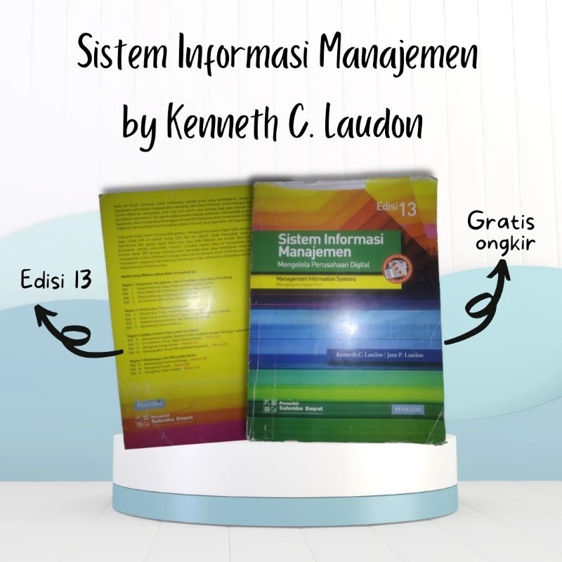 Jual Buku Sistem Informasi Manajemen oleh Kenneth C Laudon | Shopee ...
