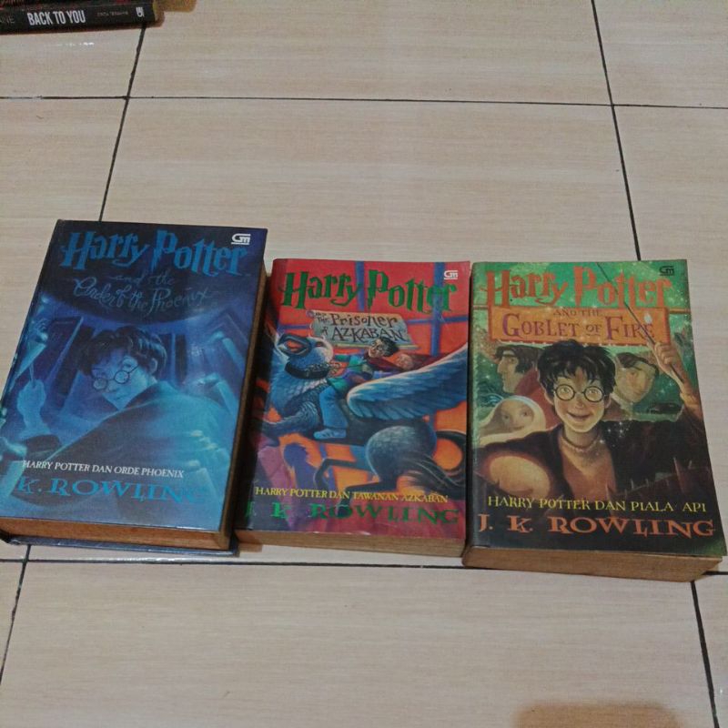 Jual Buku Novel Harry Potter Bekas Original | Shopee Indonesia