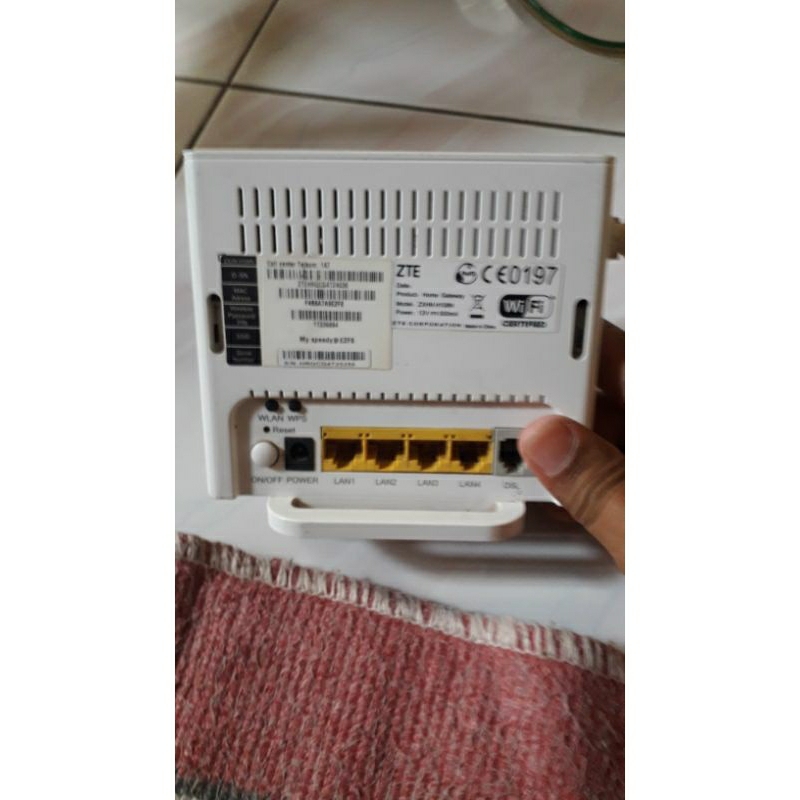 Jual modem router ZTE ZXHN H108N Shopee Indonesia