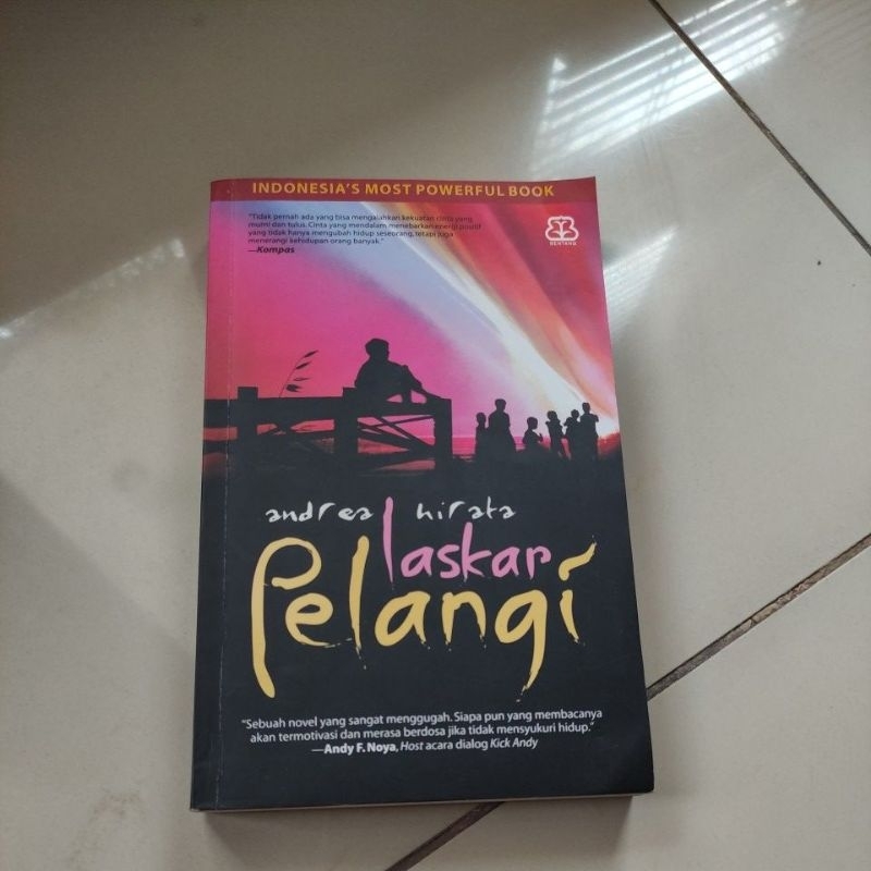 Jual Laskar Pelangi Andrea Hirata Preloved Original Shopee Indonesia