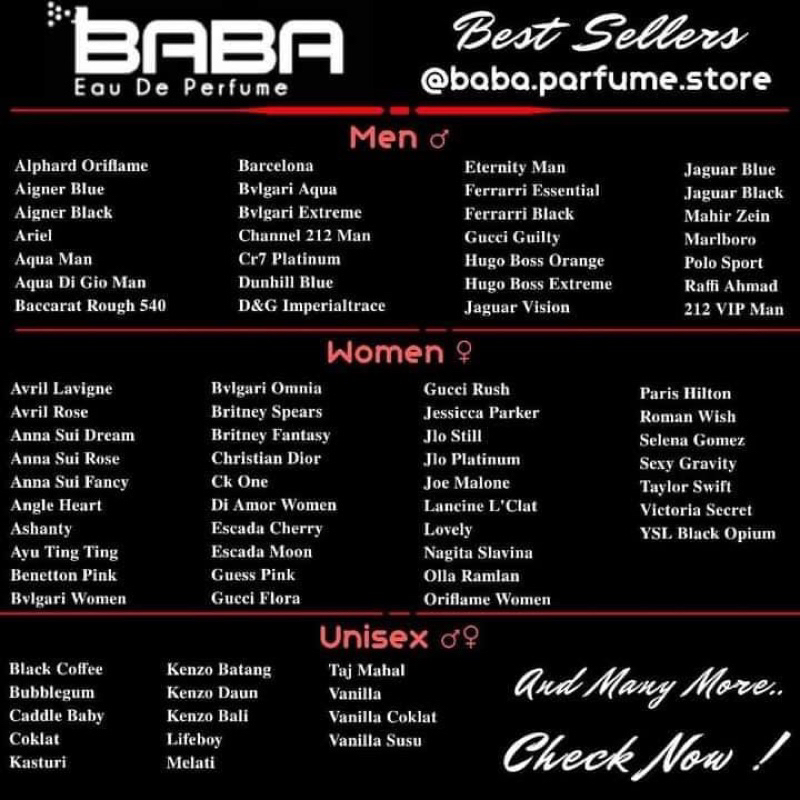 Jual Baba Parfum Paket Reseller 12 botol - Gransi Pecah Ganti Baru ...