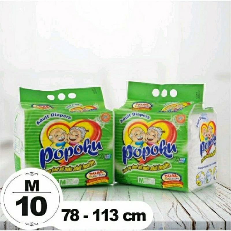 Jual Popoku Diapers Adult Popoku Popok Dewasa M L Xl Shopee Indonesia