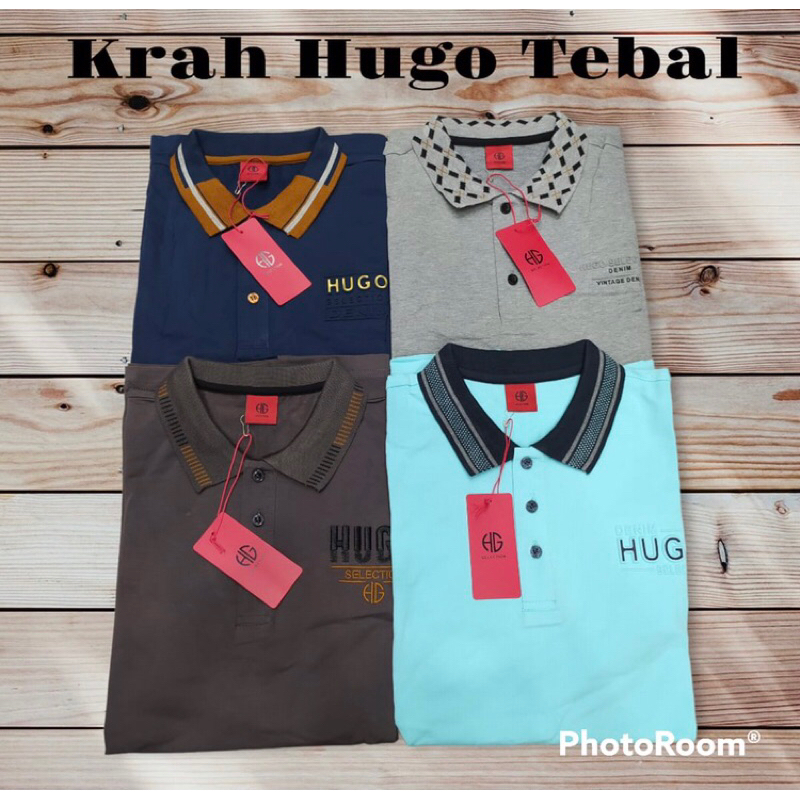 Jual [ BISA COD ] Kaos Polo Shirt Hugo Selection Original Limited ...