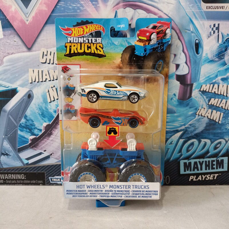 Jual Hotwheels Monster Trucks Monster Maker B | Shopee Indonesia
