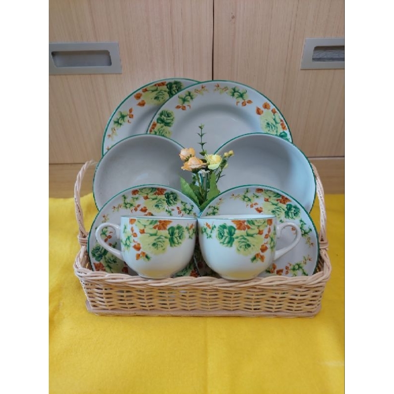 Jual Parcel Piring set Keramik [ Real Foto ] | Hampers Hari Raya ...