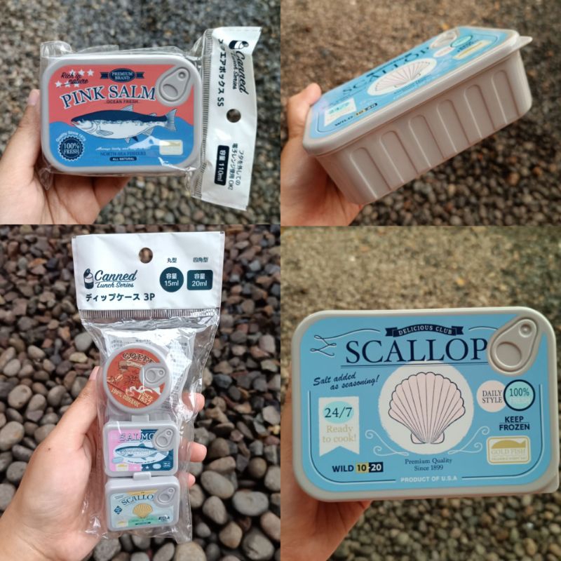 Jual Daiso Seria Watts Japan Lunch Box Scallop Kotak Bekal Unik