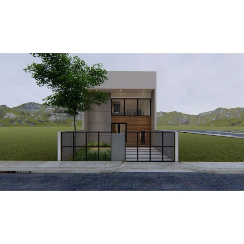 Jual jasa arsitek desain gambar 3D (sketchup), gambar kerja (autocad