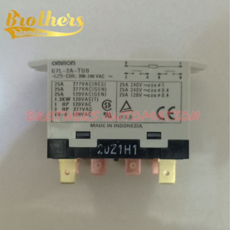Jual Relay G7L-2A-TUB AC200/240 Omron | Shopee Indonesia