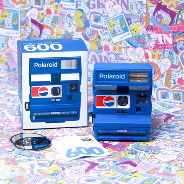 Jual Polaroid 600 Pepsi Instant Film Camera | Shopee Indonesia