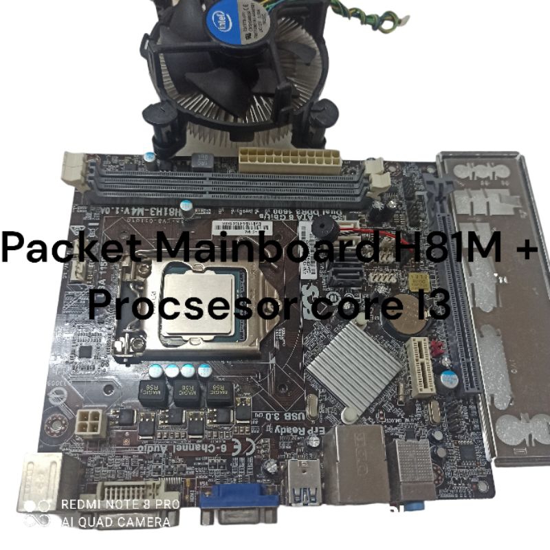 Jual Paket Mainboard H H Mv Procsesor Core I Cooling Fan Shopee Indonesia