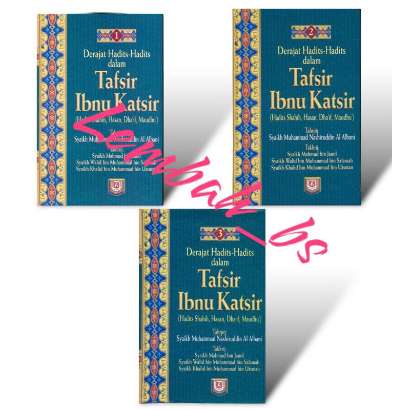 Jual Derajat Hadits Hadits Dalam Tafsir Ibnu Katsir Shopee Indonesia