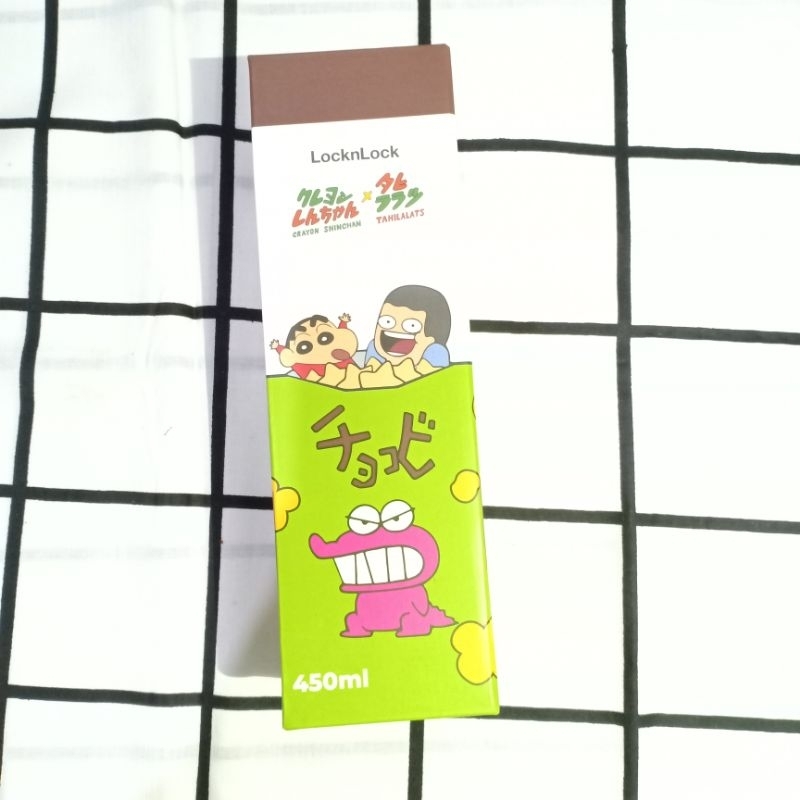 Jual LocknLock Vacuum Tumbler Crayon Shinchan X Tahilalats 450ml 
