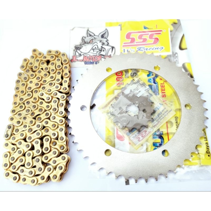 Jual Gear set Gir Set SSS 428 415 Yamaha R15 VVA - R15 V3 - XSR 155 ...
