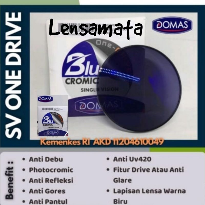 Jual Lensa Bluecromic One Drive by DOMAS, Lensa Untuk Driver Terbaik ...