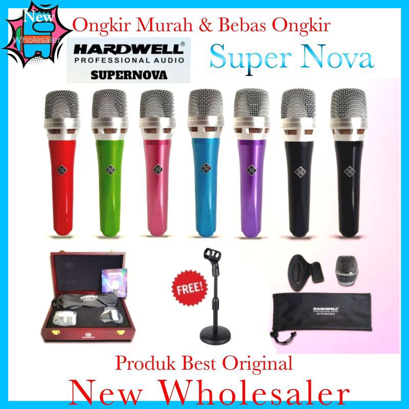 Jual Mic Kabel Hardwell Supernova Wired Super Nova original Resmi ...