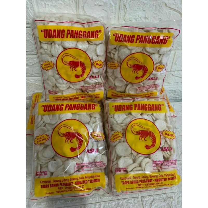 Jual Kerupuk Udang Panggang Krupuk Legend Kerupuk Zaman Dulu Shopee