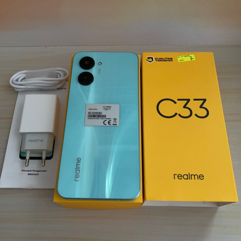 Jual Realme C33 ram 4GB 64GB Bekas - Mulus - Garansi Resmi - second ...