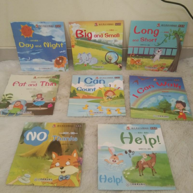 Jual Buku anak bahasa inggris mini tipis (E) | Shopee Indonesia
