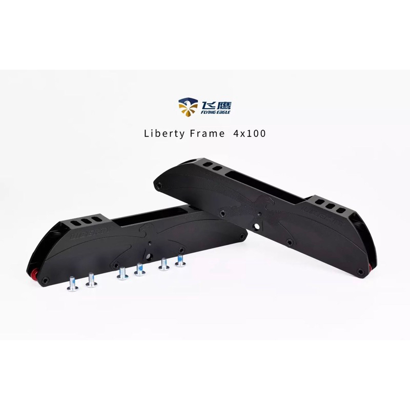 Jual liberty frame sepatu roda frame inline skate wizard frame 4x100 ...