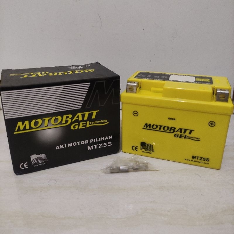 Jual AKI KERING GEL MOTOBATT R15 CBR150 NINJA KRR MTZ5S | Shopee Indonesia