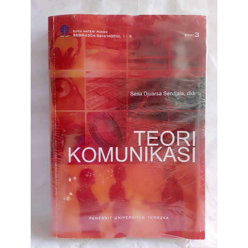 Jual Buku Materi Pokok Teori Komunikasi Edisi 3 Modul Universitas ...