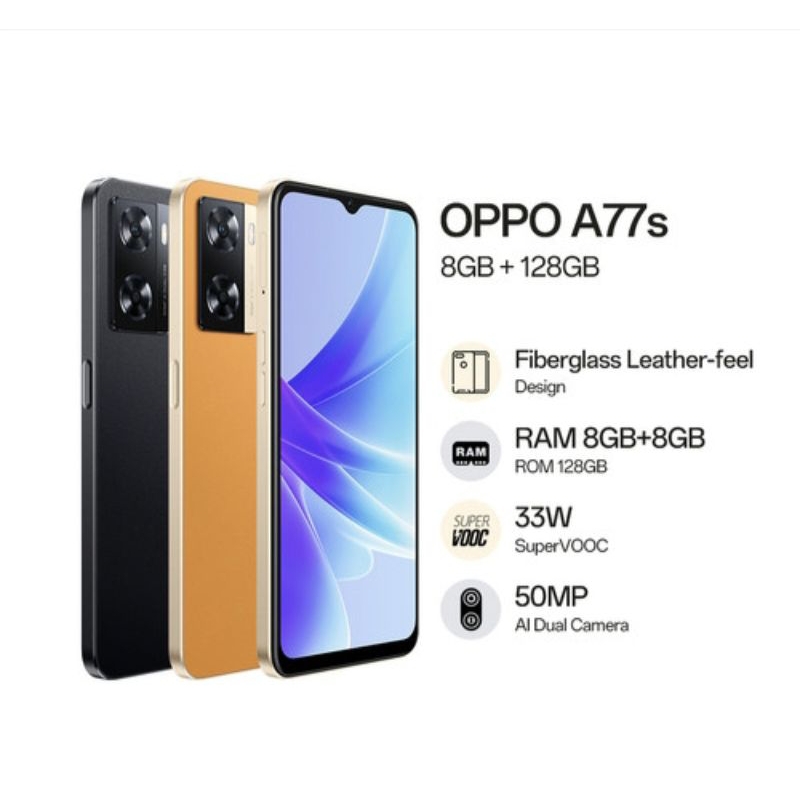 Jual OPPO A77s 8/128GB - Garansi Resmi Oppo Indonesia (8+128) | Shopee ...