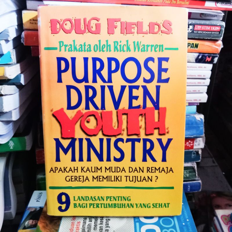 Jual Buku Motivasi Purpose driven youth ministry by Dough Fields