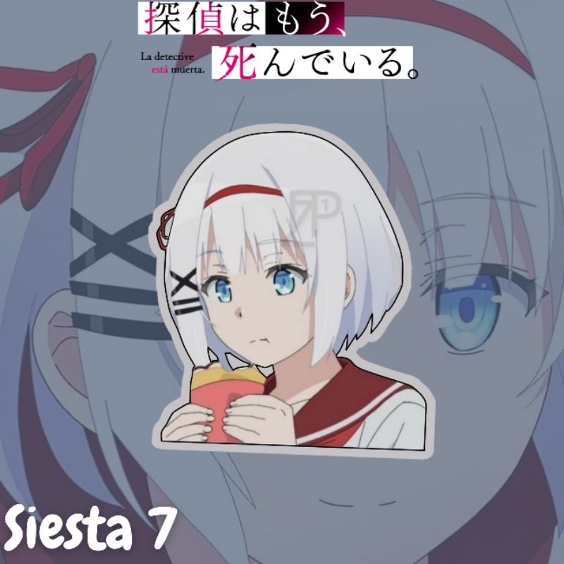 Jual STICKER ANIME SIESTA TANTEI WA MOU SHINDEIRU (WATERPROOF) | Shopee ...