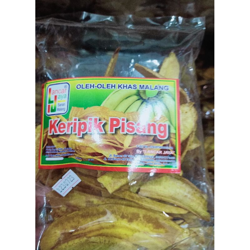 Jual Keripik Pisang Lancar Jaya Kripik Pisang Oleh Oleh Khas Malang