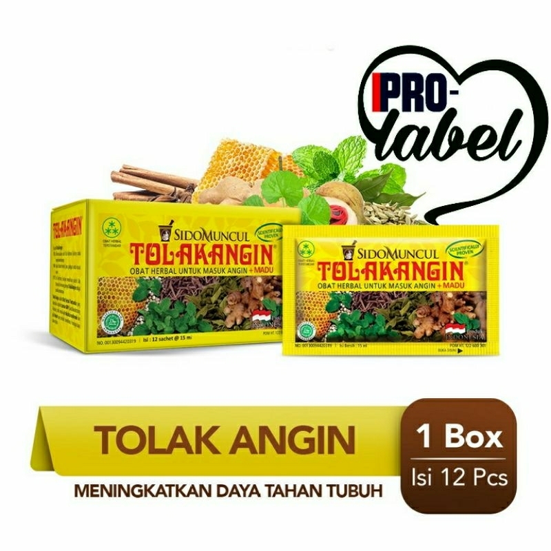 Jual Tolak Angin Plus Madu Box Pcs Tolak Angin Cair Box Shopee Indonesia