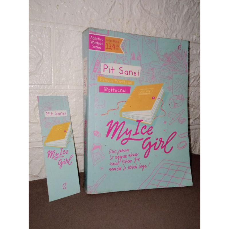 Jual Preloved Original Novel My Ice Girl By Pit Sansi Bekas Second