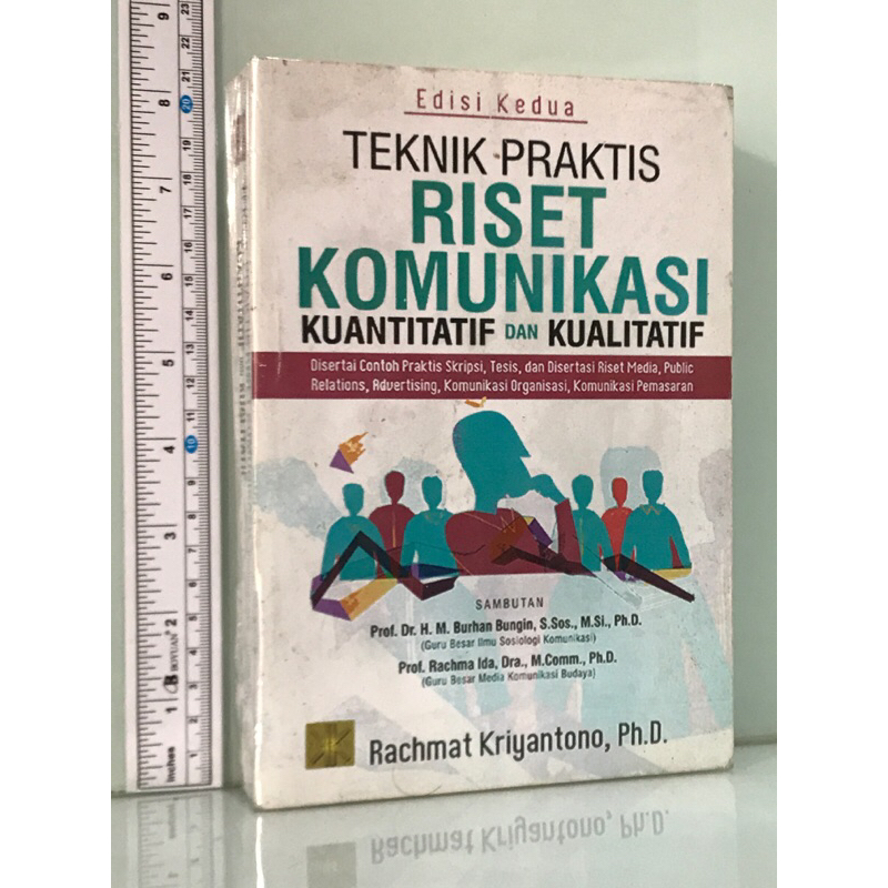 Jual TEKNIK PRAKTIS RISET KOMUNIKASI KUANTITATIF DAN KUALITATIF ...