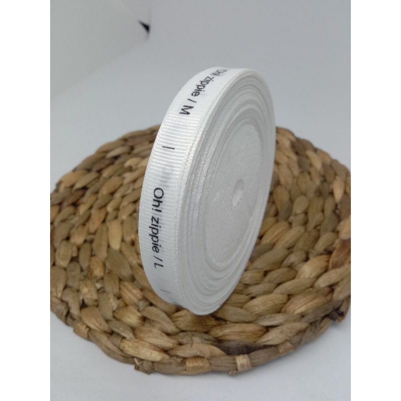 Jual label grosgrain, label baju, label hijab, label custom, label nama ...