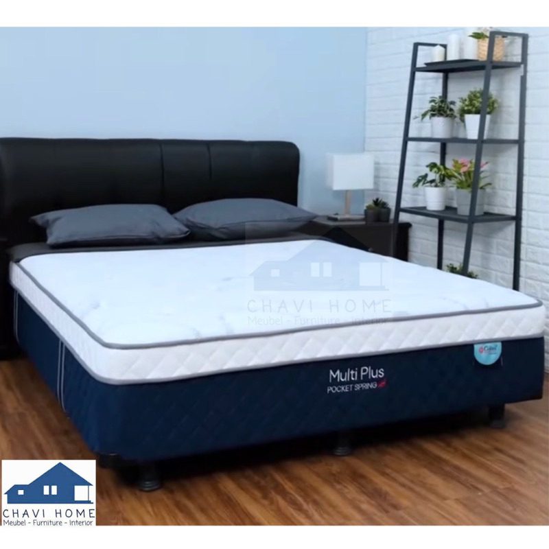 Jual set springbed central multibed spring bed pillow top multiplus