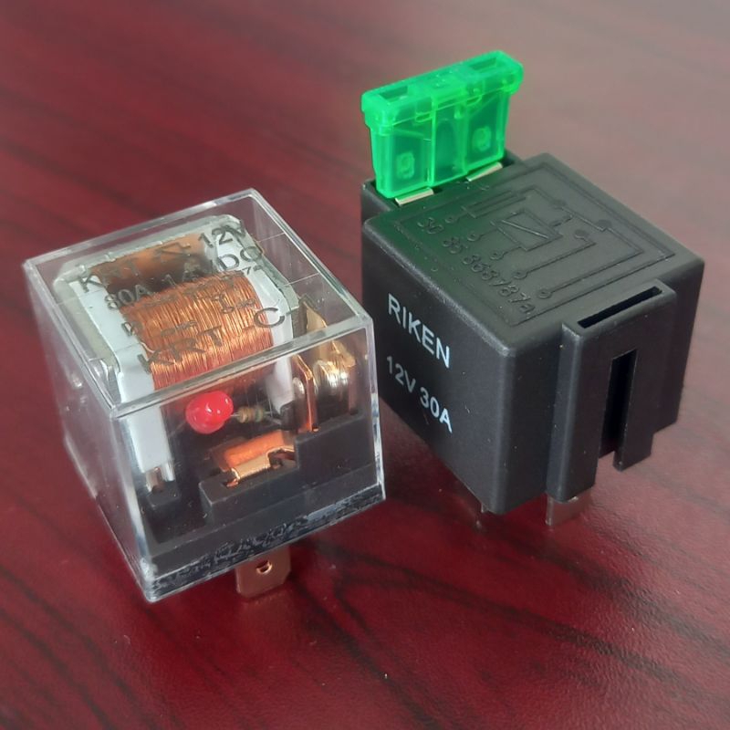 Jual Relay Lampu 5 Kaki Pemutus Kaki 87a Alarm Shopee Indonesia