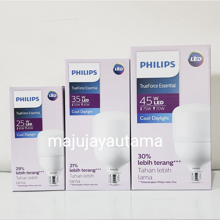 Jual Lampu Led Philips Trueforce Essential Watt Watt Watt Shopee Indonesia