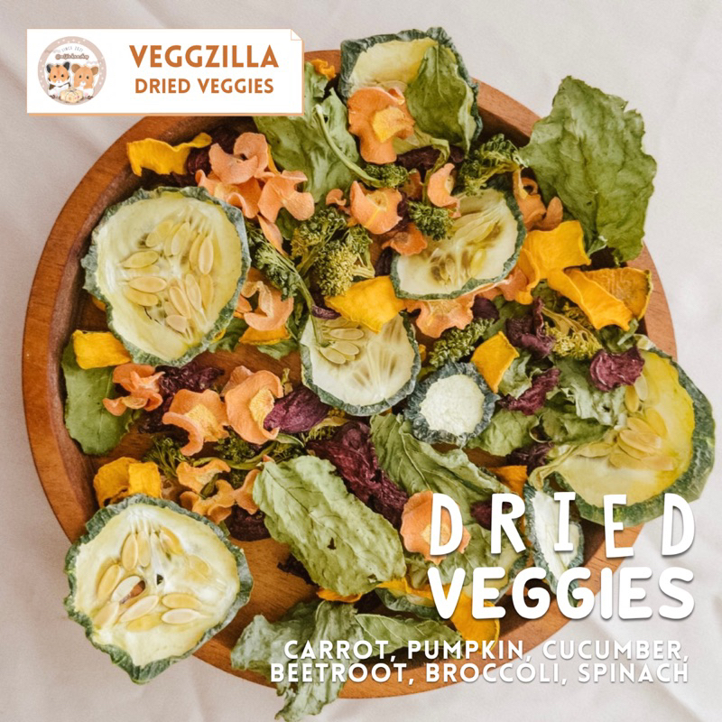 Curated visual reference: Visual Reference: Jual Mijiu Veggzilla Dried Veggies By Alextine For Hamster Kelinci