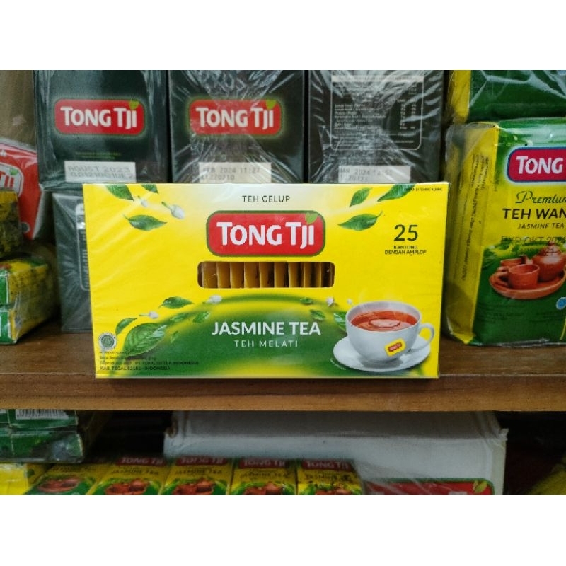 Jual Tong Tji Jasmine Tea dengan Amplop 25s per Pack (Teh Celup ...