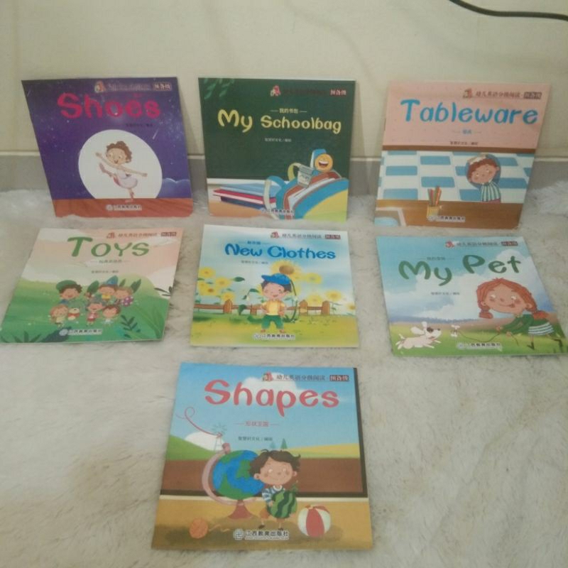 Jual Buku anak bahasa inggris mini tipis (D) | Shopee Indonesia