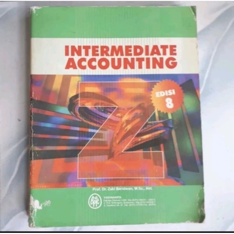 Jual Buku Bekas Intermediate Accounting Edisi 8 Zaki Baridwan | Shopee ...