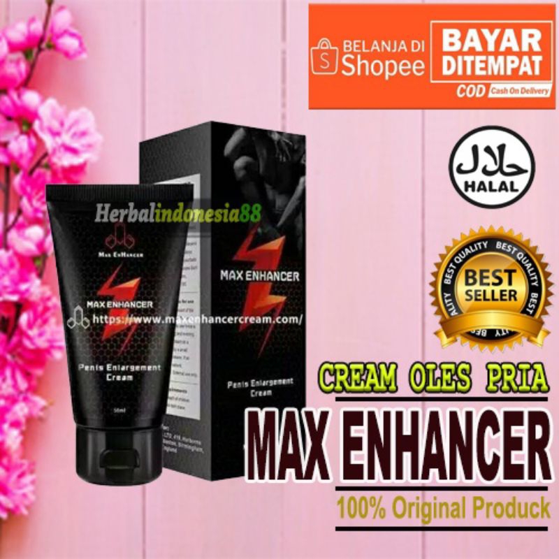 Jual Max Enhancer 100 Original Asli Suplemen Herbal Alami Vitalitas