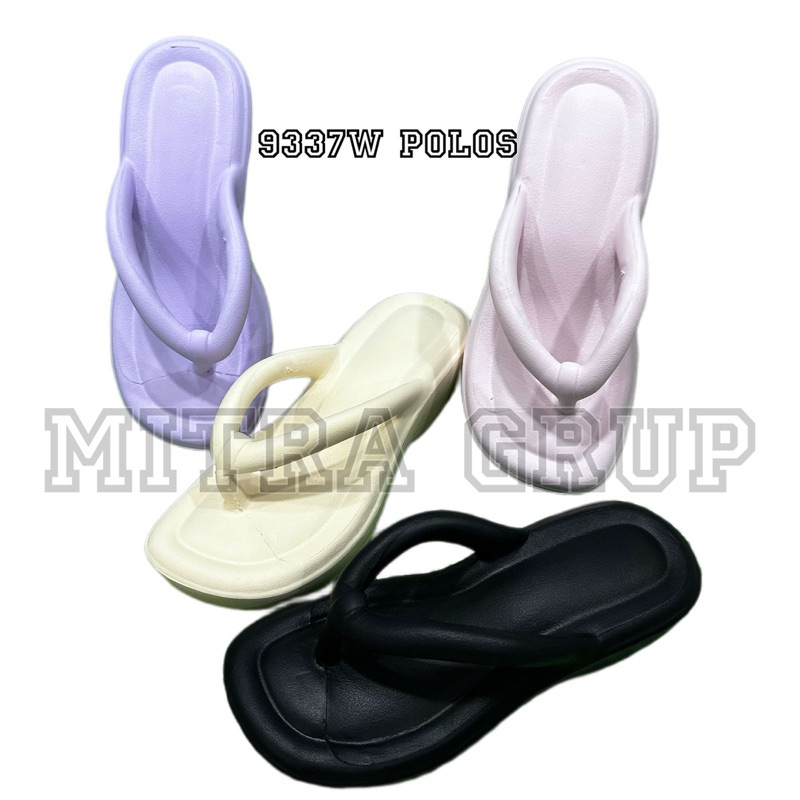 Jual Sale Cuci Gudang W Sandal Wanita Wedges Tinggi Sandal Jepit Jelly Anti Slip Sandal