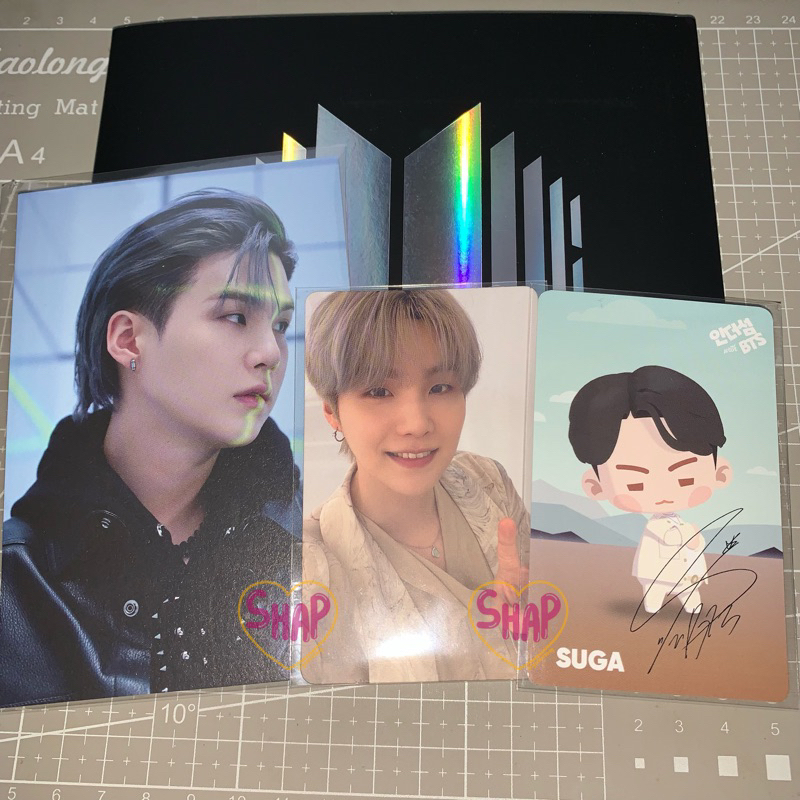 Jual Album Bts Proof Compact Unsealed Suga Yoongi Set Minus Qr Shopee