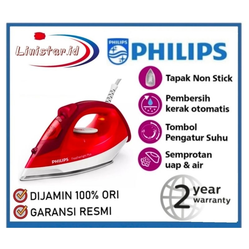 Jual Philips Setrika Uap Gc Gc Merah Philips Gc Setrika Uap