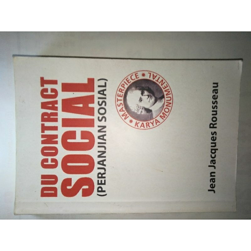 Jual KONTRAK SOSIAL OLEH JEAN JACQUES ROUSSEAU | Shopee Indonesia