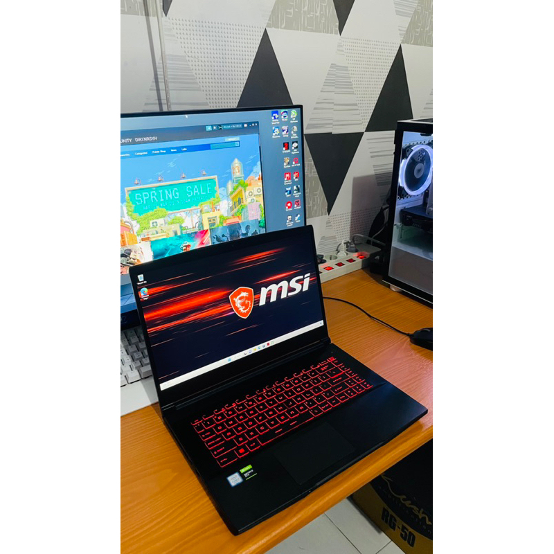 Jual Laptop Gaming Msi Gf Thin I Gen Gb Gtx Ti Shopee