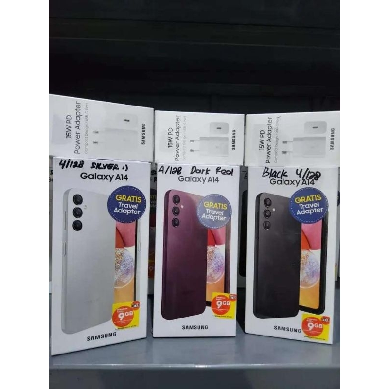 Jual HP SAMSUNG GALAXY A14 LTE 4/128 4GB 128GB 6/128 6GB 128GB RESMI ...