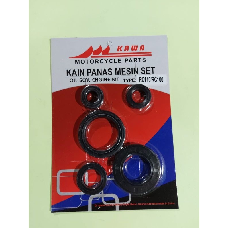 Jual Oli Seal Engine Kit Rc80 Rc100 Rc110 Kawa Shopee Indonesia