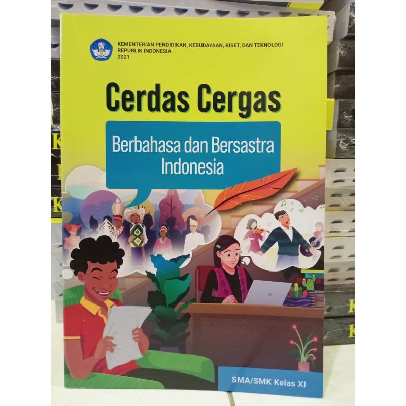 Jual Cerdas Cergas Berbahasa Dan Bersastra Indonesia SMA Klas XI ...